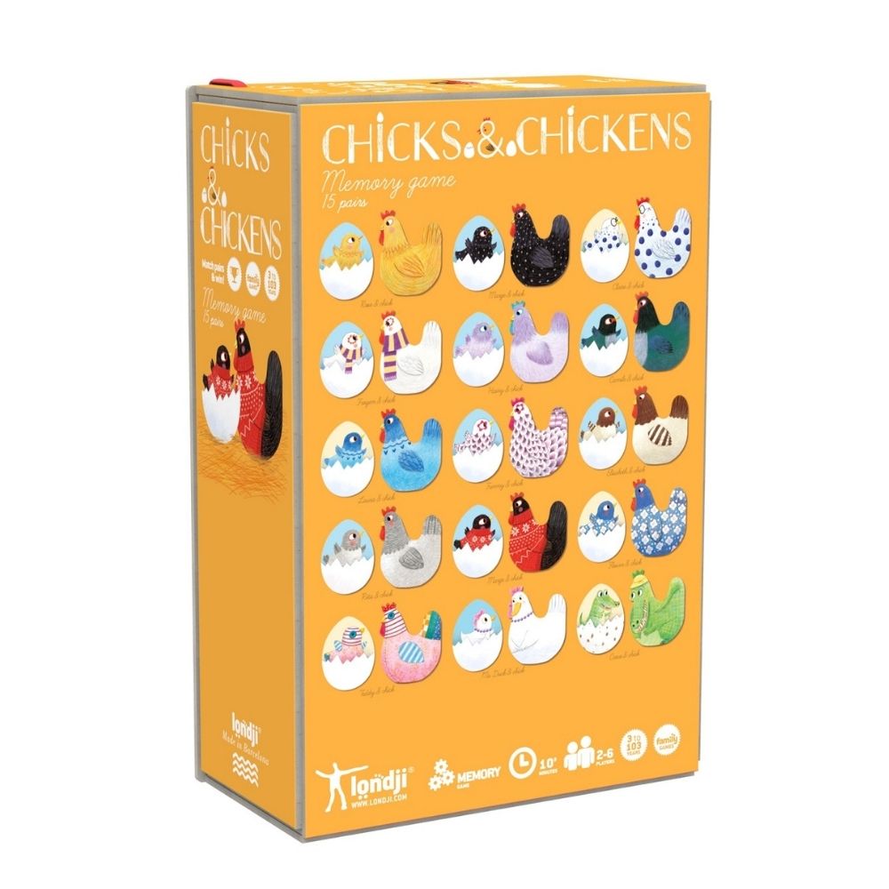 Londji Memory Game- Chicks and Chickens