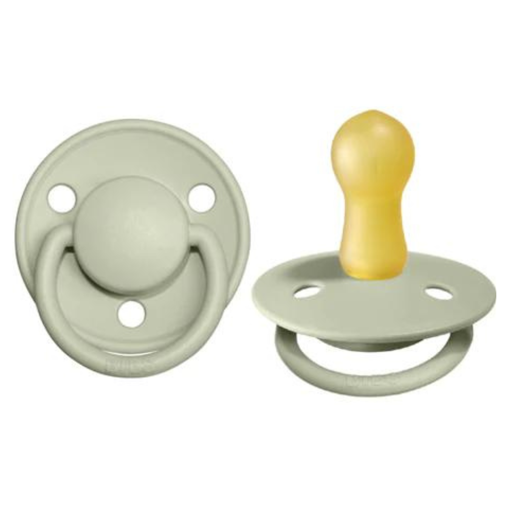 Bibs Pacifier De Lux Latex 2 Pack