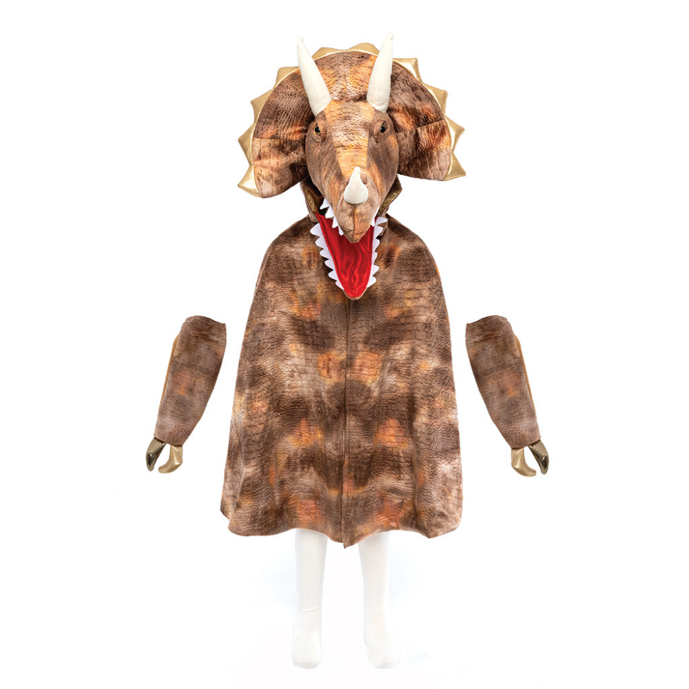 Grandasaurus Triceratops Cape w/Claws, Size 4-6