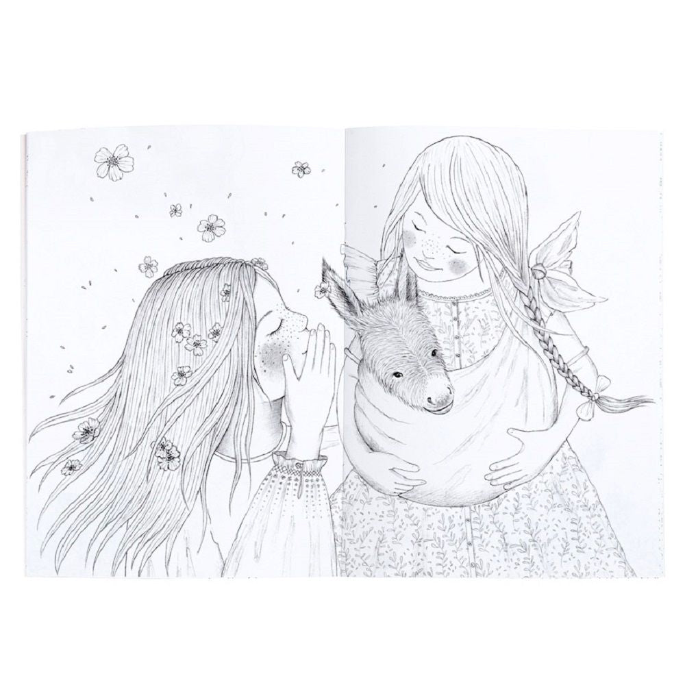 Moulin Roty Les Rosalies - Colouring Book