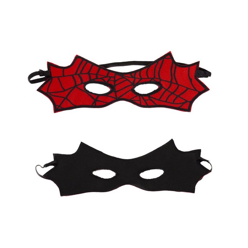 Reversible Spider/Bat Cape & Mask, 3-4Y