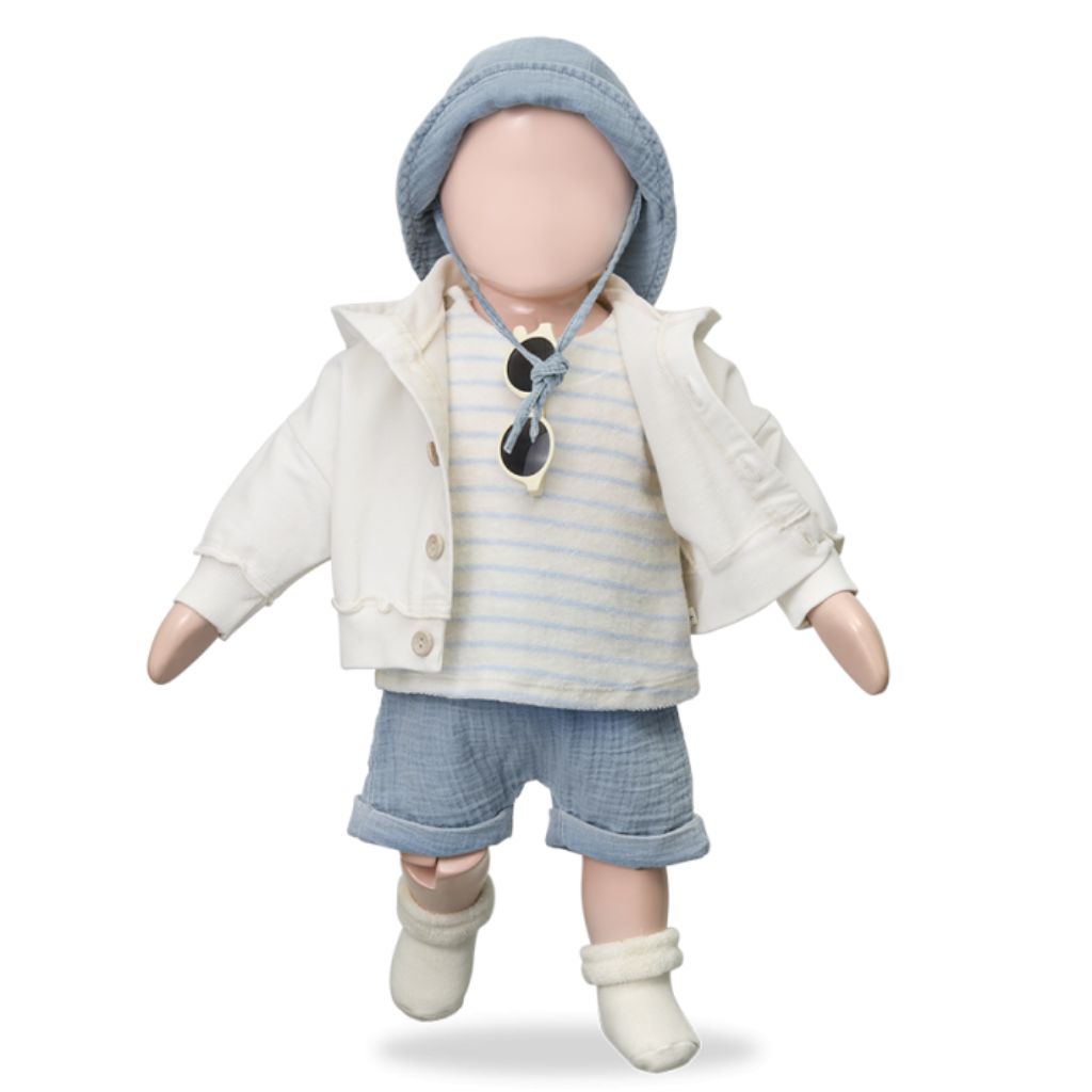 1 + in the family ANGELO Washed Denim Short