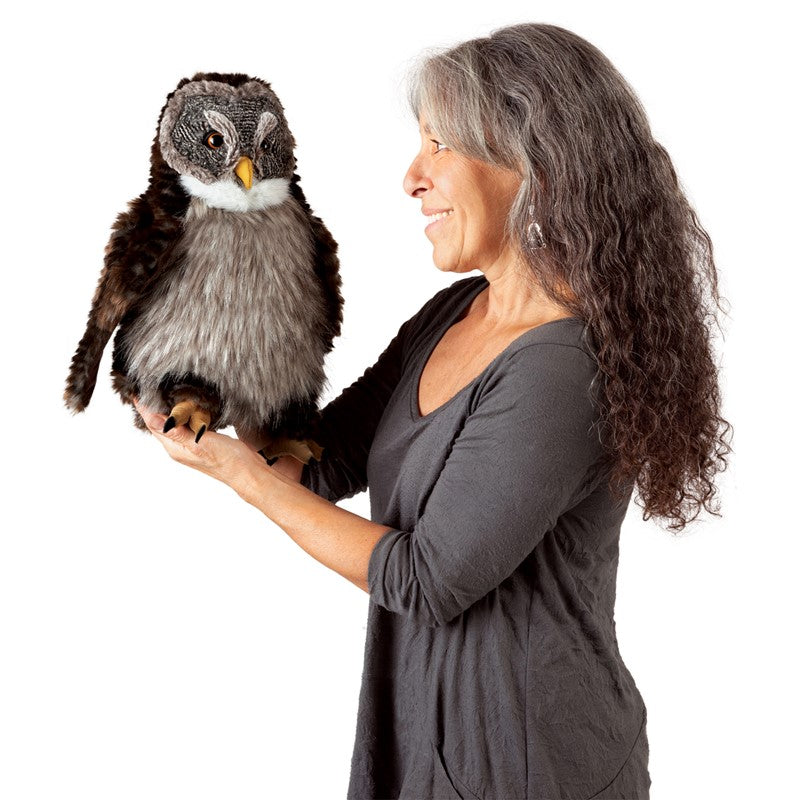Hand Puppet - Hooting Owl