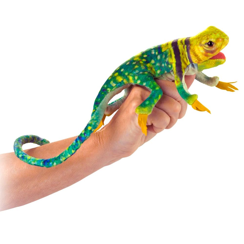 Finger Puppet - Mini Collared Lizard