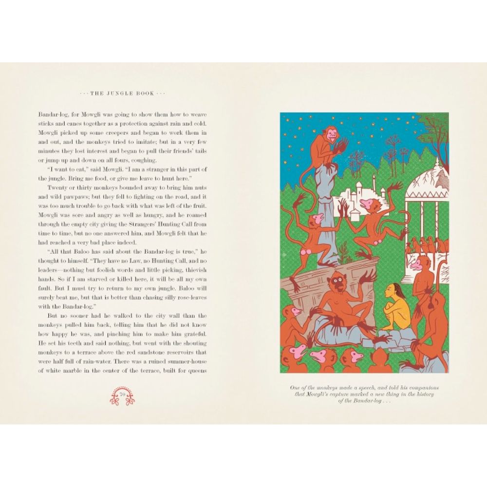 The Jungle Book Illustrated with Interactive Elements