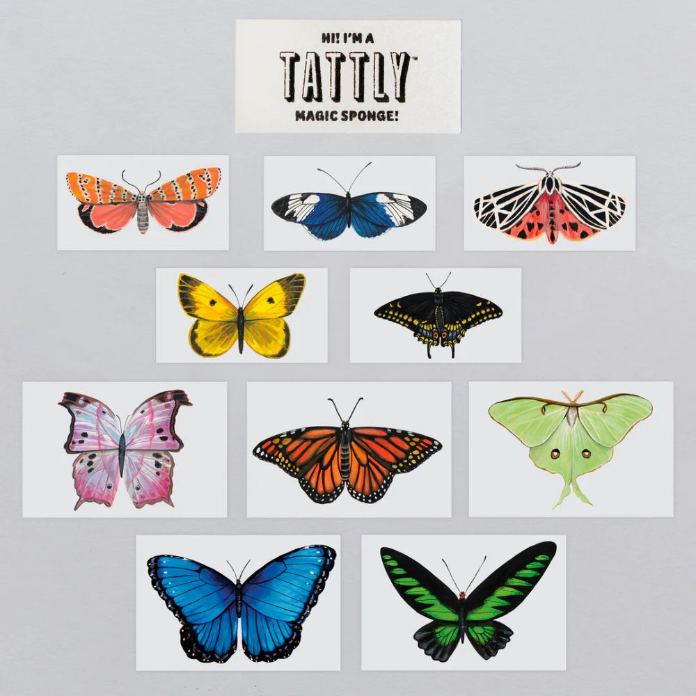 Tattly Tiny Butterfly Tattoo Tin