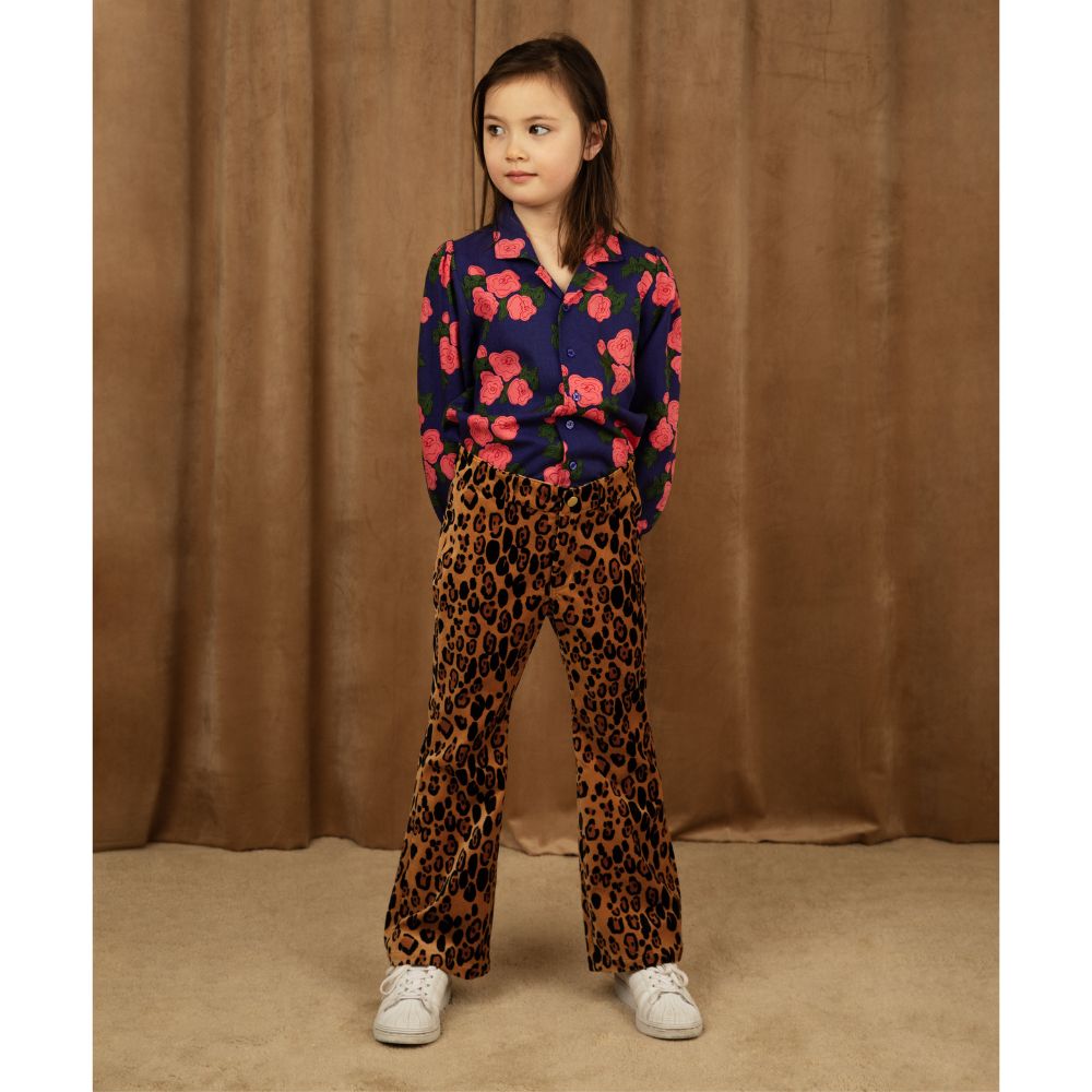 Mini Rodini Roses aop Woven Blouse
