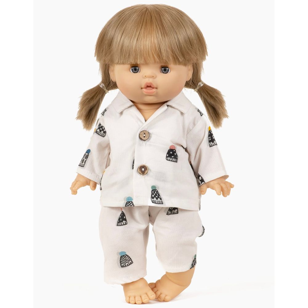 Minikane Clothing for Gordis Dolls 34cm- Albert Pajamas Milleraies Top Winter