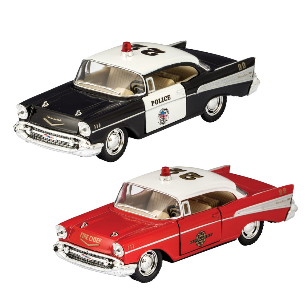 Die Cast Fire/Police Bel Air