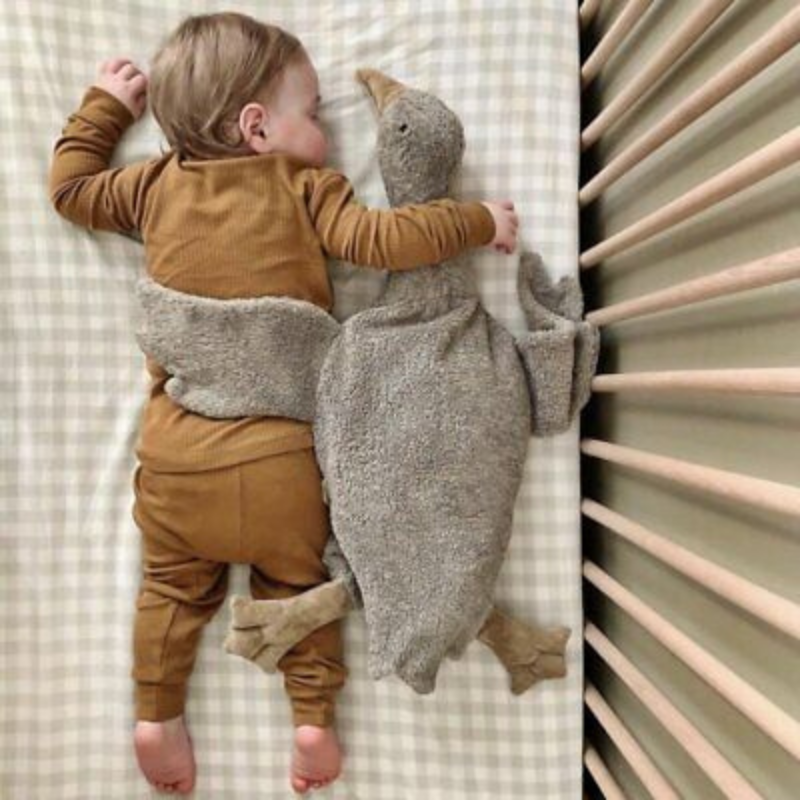 Senger Cuddly Animal Goose Large- Grey