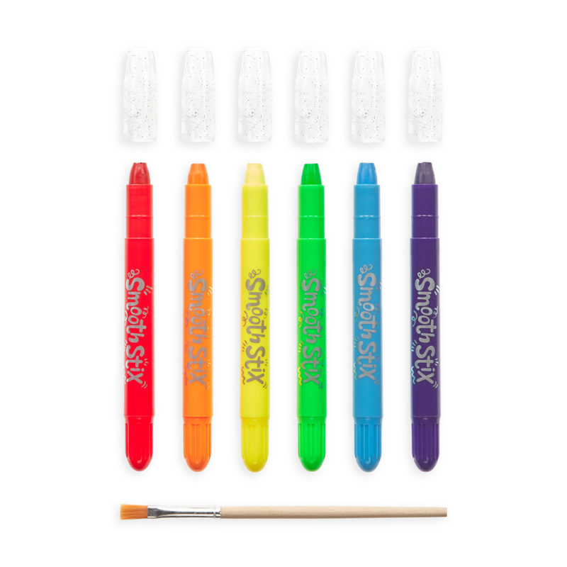 Smooth Stix Watercolour Gel Crayons - Set of 6