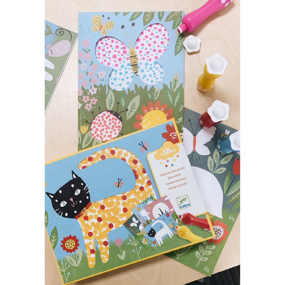 Djeco Arts & Crafts - Painting Small Dots