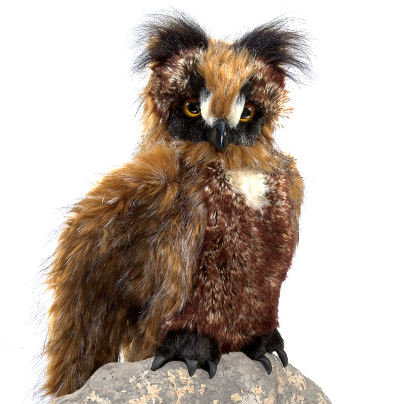 Hand Puppet - Great Horned Owl