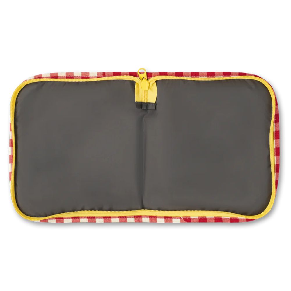 Fluf Snack Mat - Gingham Red