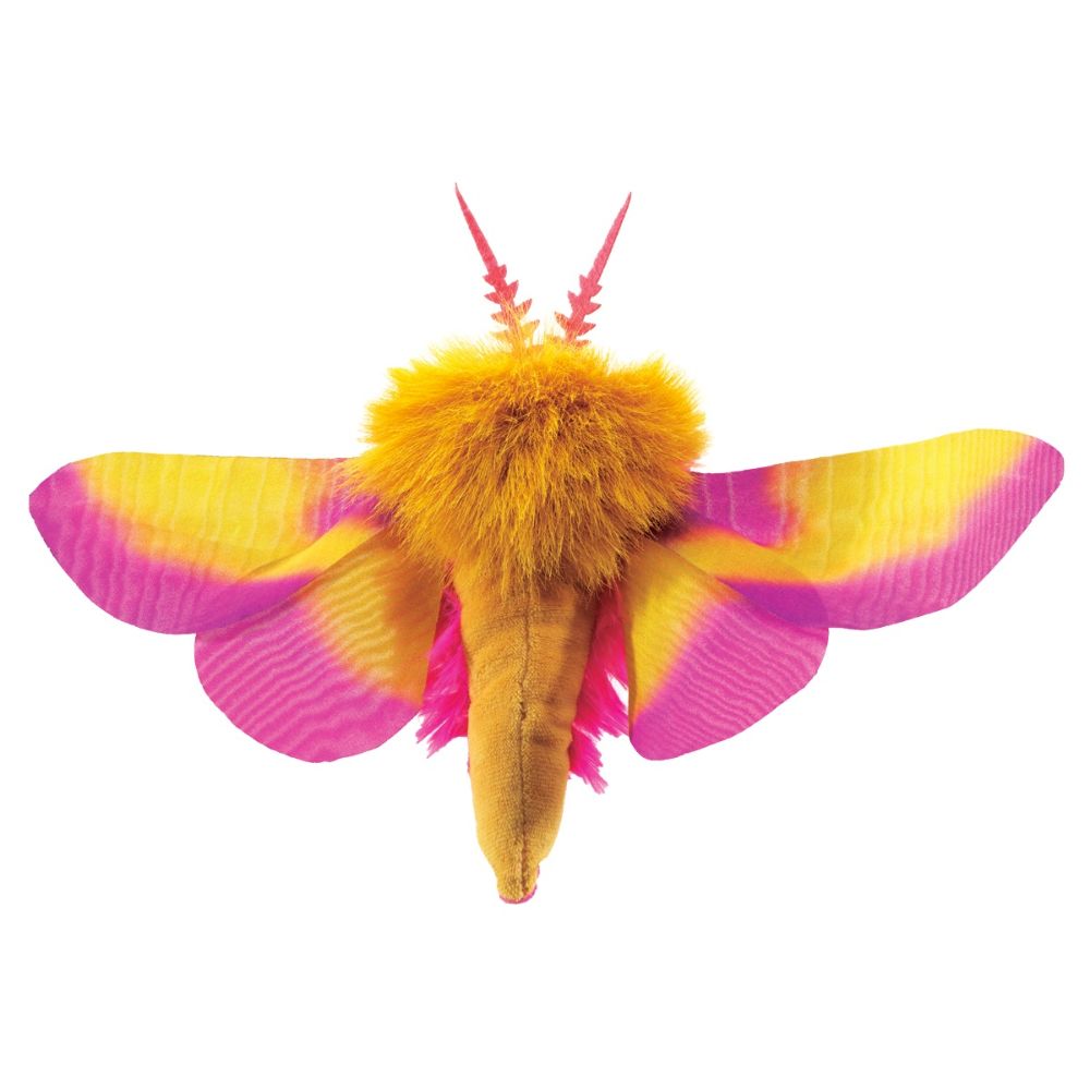 Folkmanis Finger Puppet- Mini Rosy Maple Moth