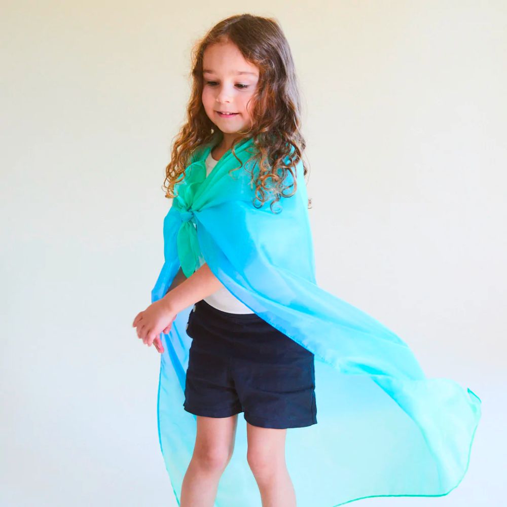 Sarahs Silks Enchanted Playsilks - Sea