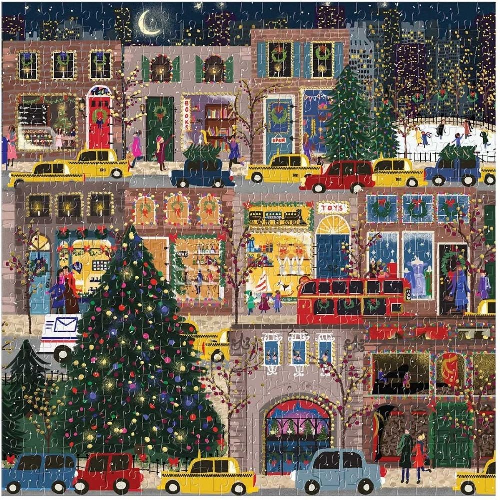 Winter Lights Foil Puzzle 500 pcs