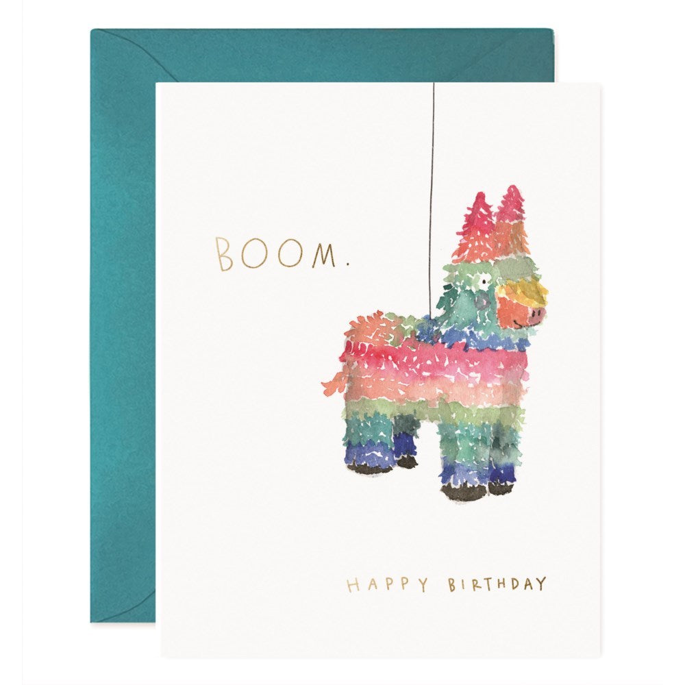 Pinata Birthday Card