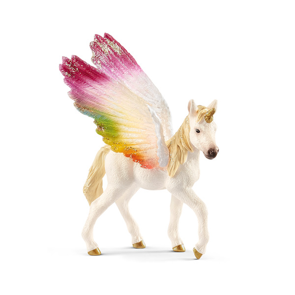 Schleich Winged Rainbow Unicorn Foal