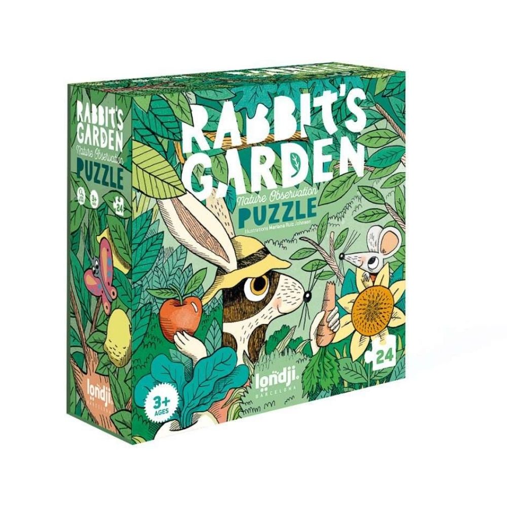 Londji Rabbit's Garden Puzzle