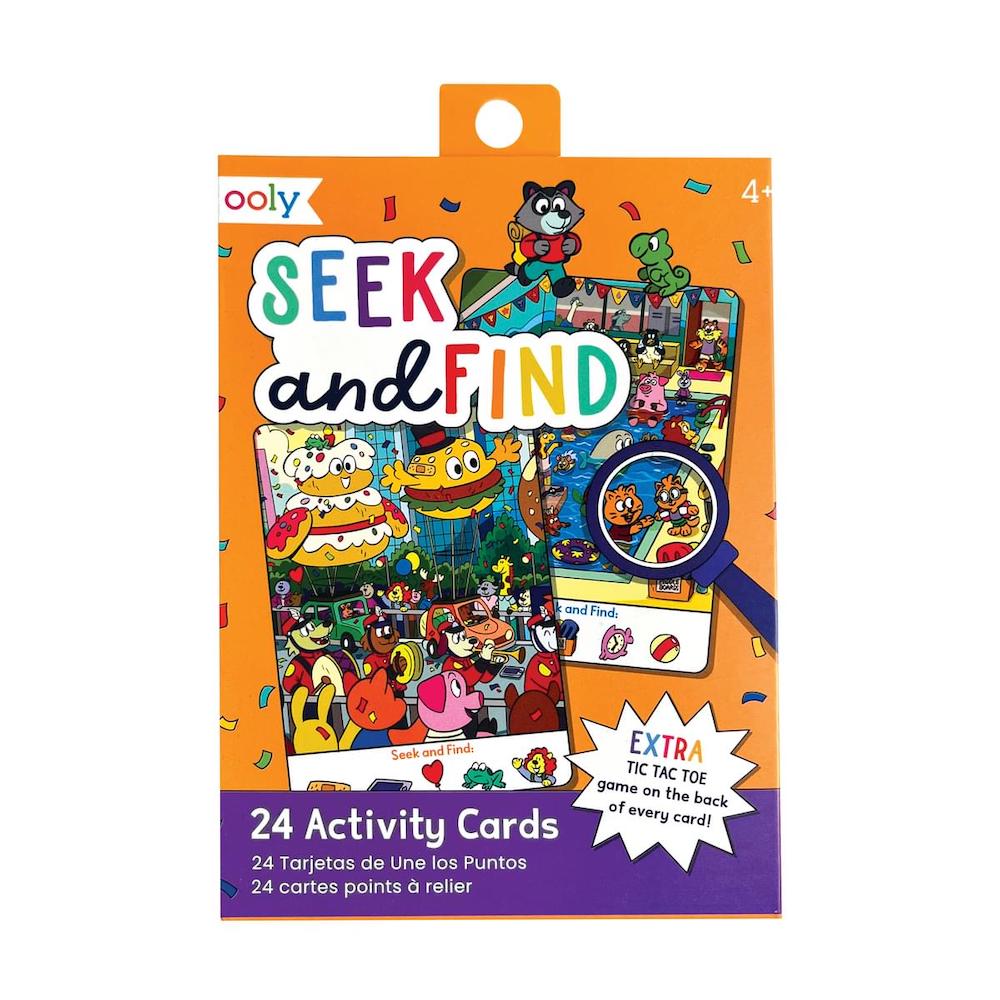 Paper Games Seek & Find Activity Cards - Set of 24