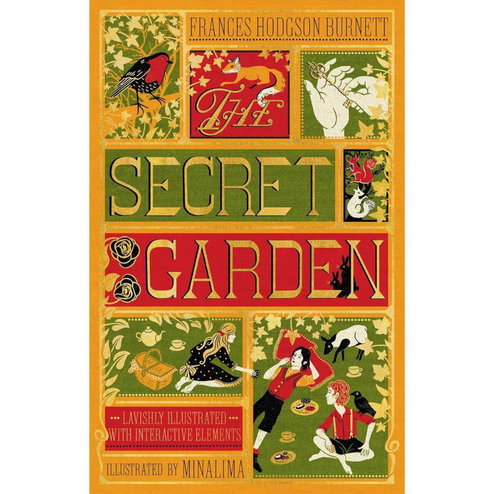 The Secret Garden Illustrated With Interactive Elements