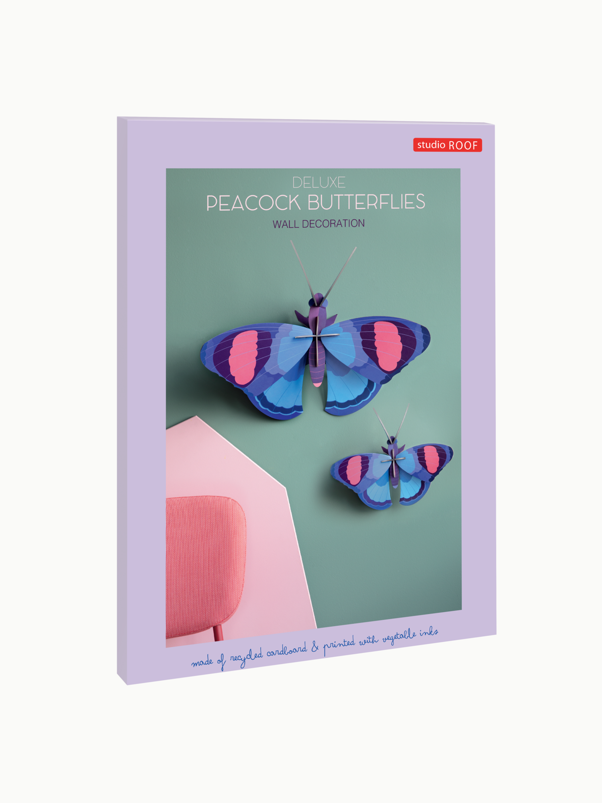 DIY 3D Wall Decoration Deluxe Peacock Butterflies