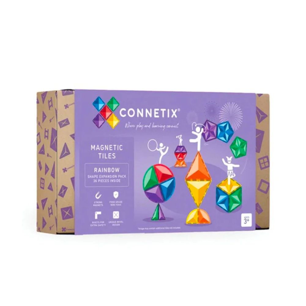 Connetix Rainbow Shape Expansion Pack 36 pc
