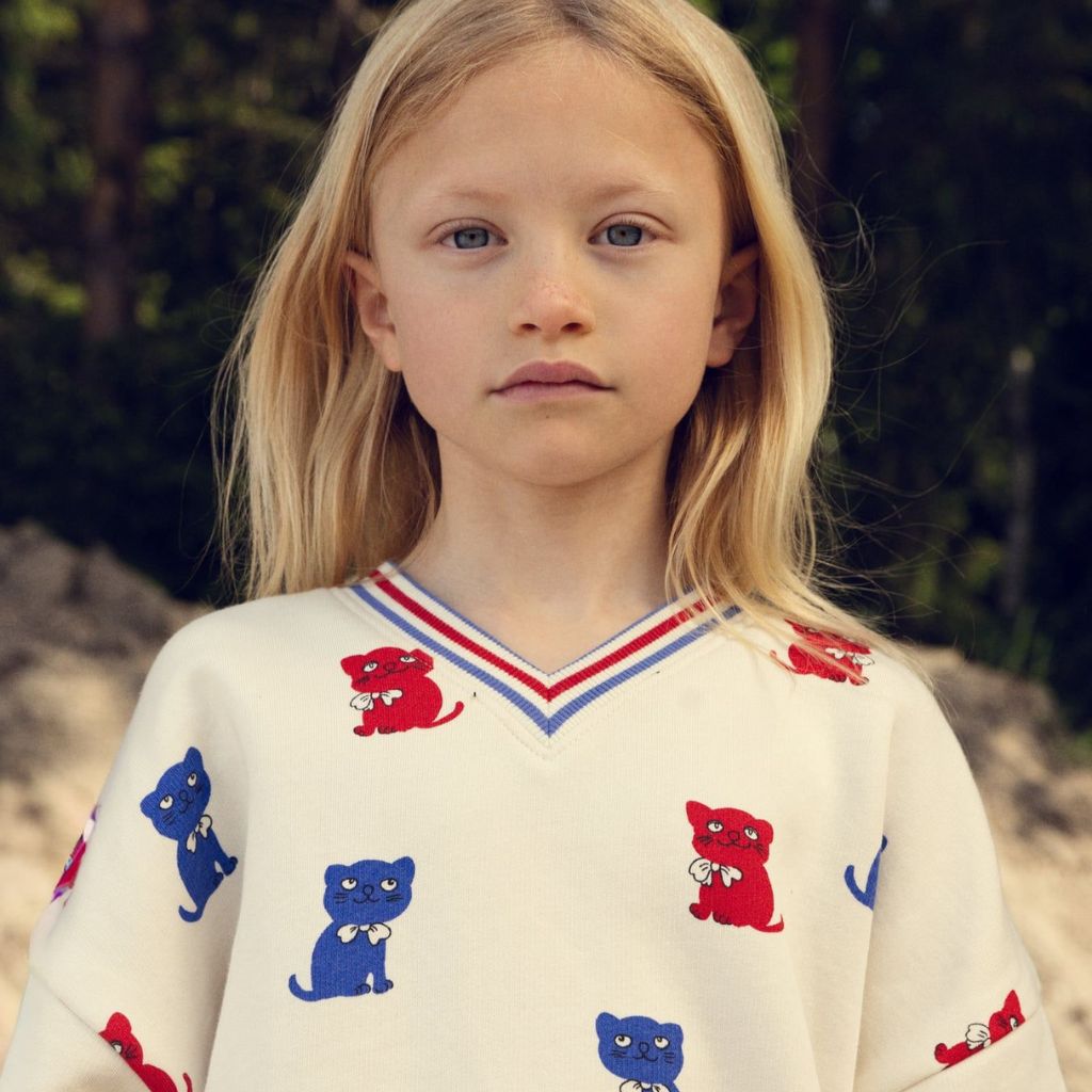Mini Rodini Kittens Sweatshirt