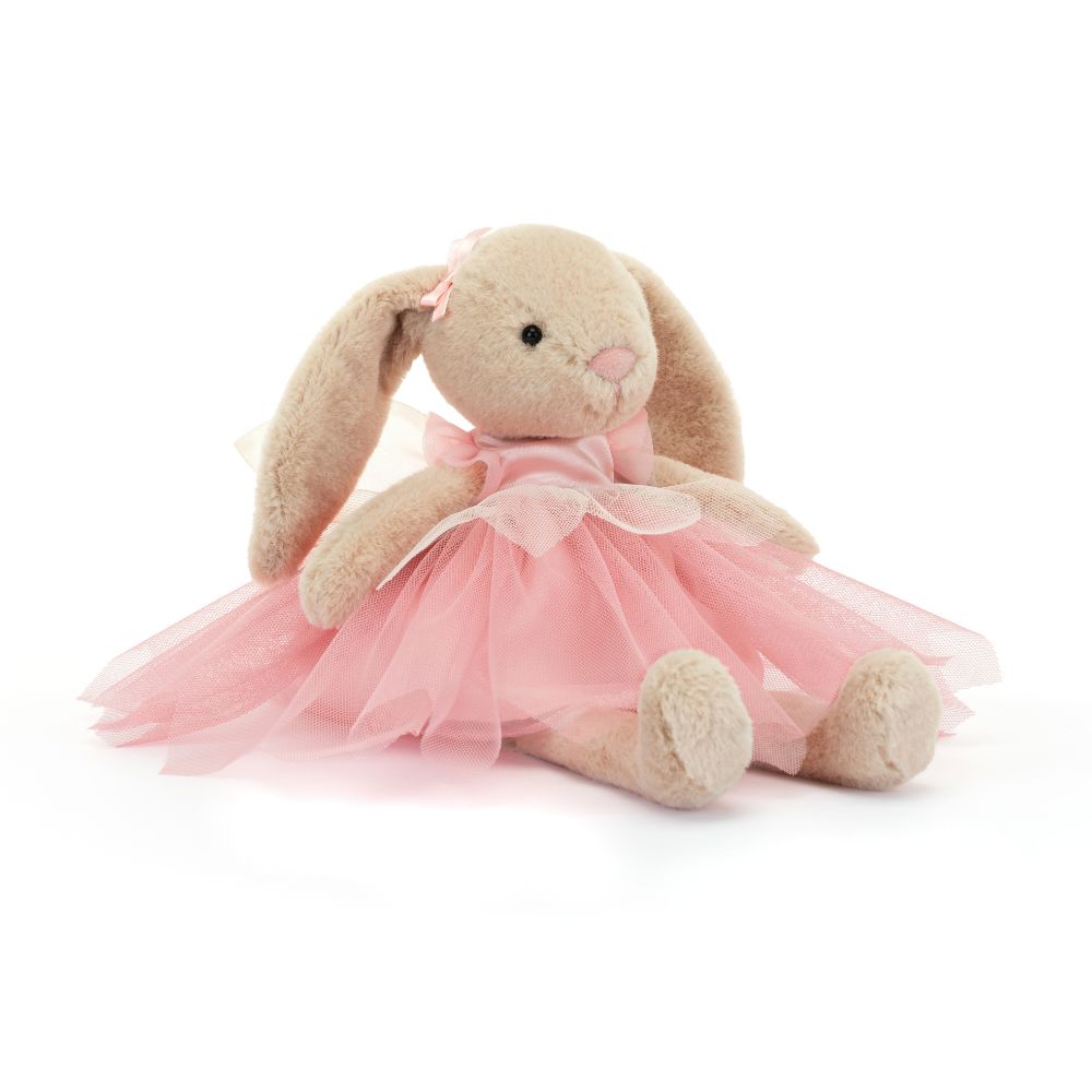Jellycat  Lottie Bunny Fairy in pink dress