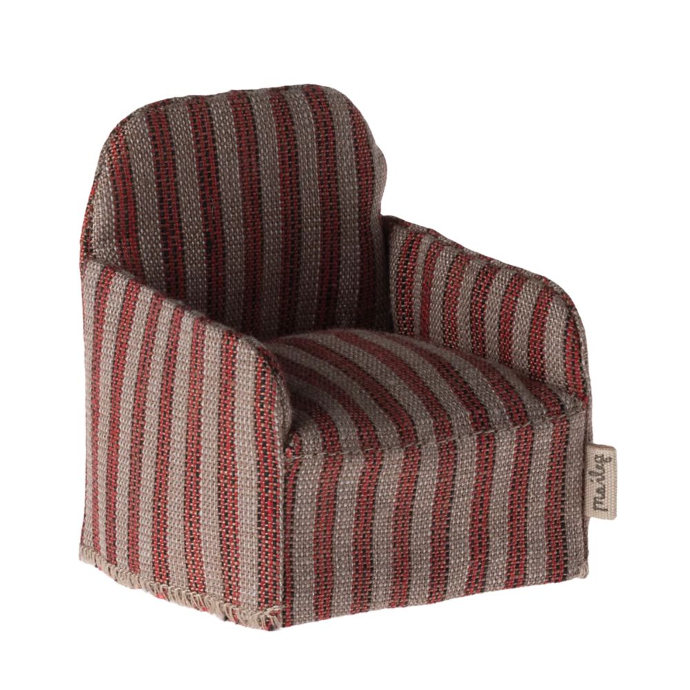 Maileg Chair Mouse Stripe