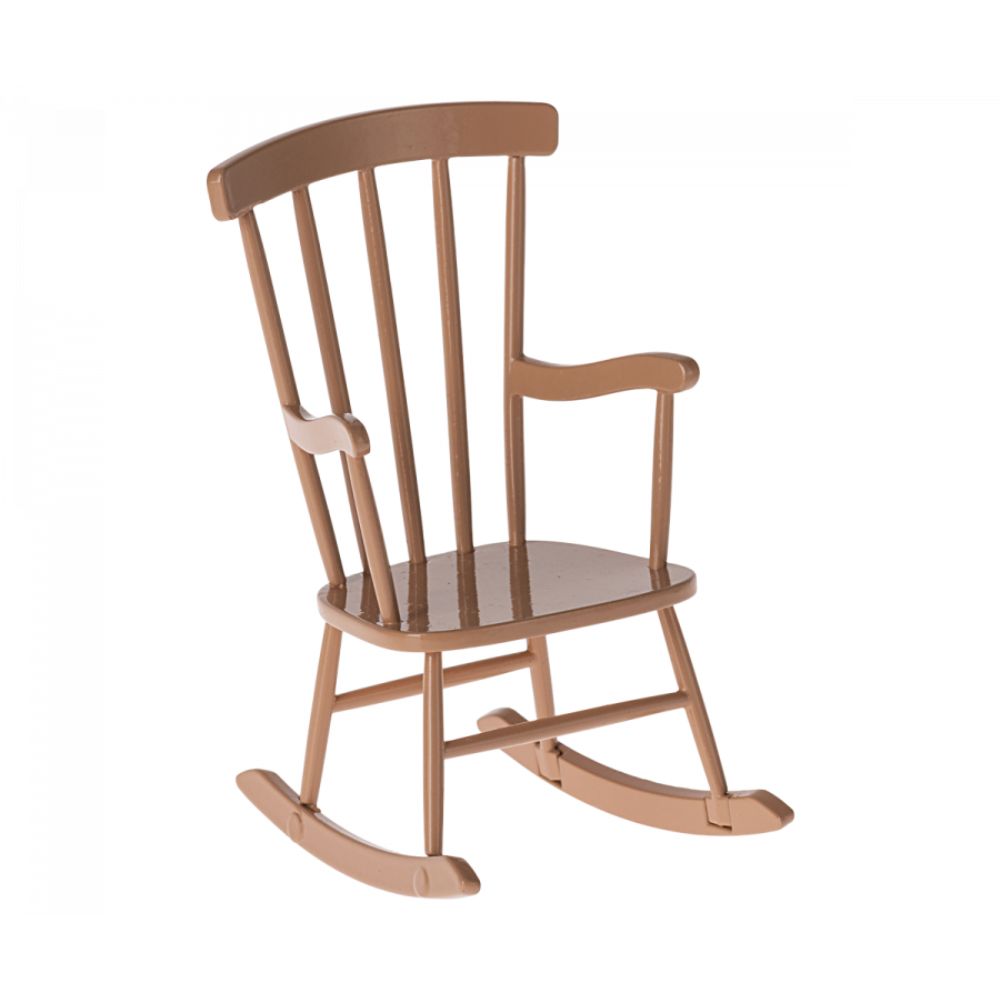 Maileg Rocking chair Mouse Dark powder