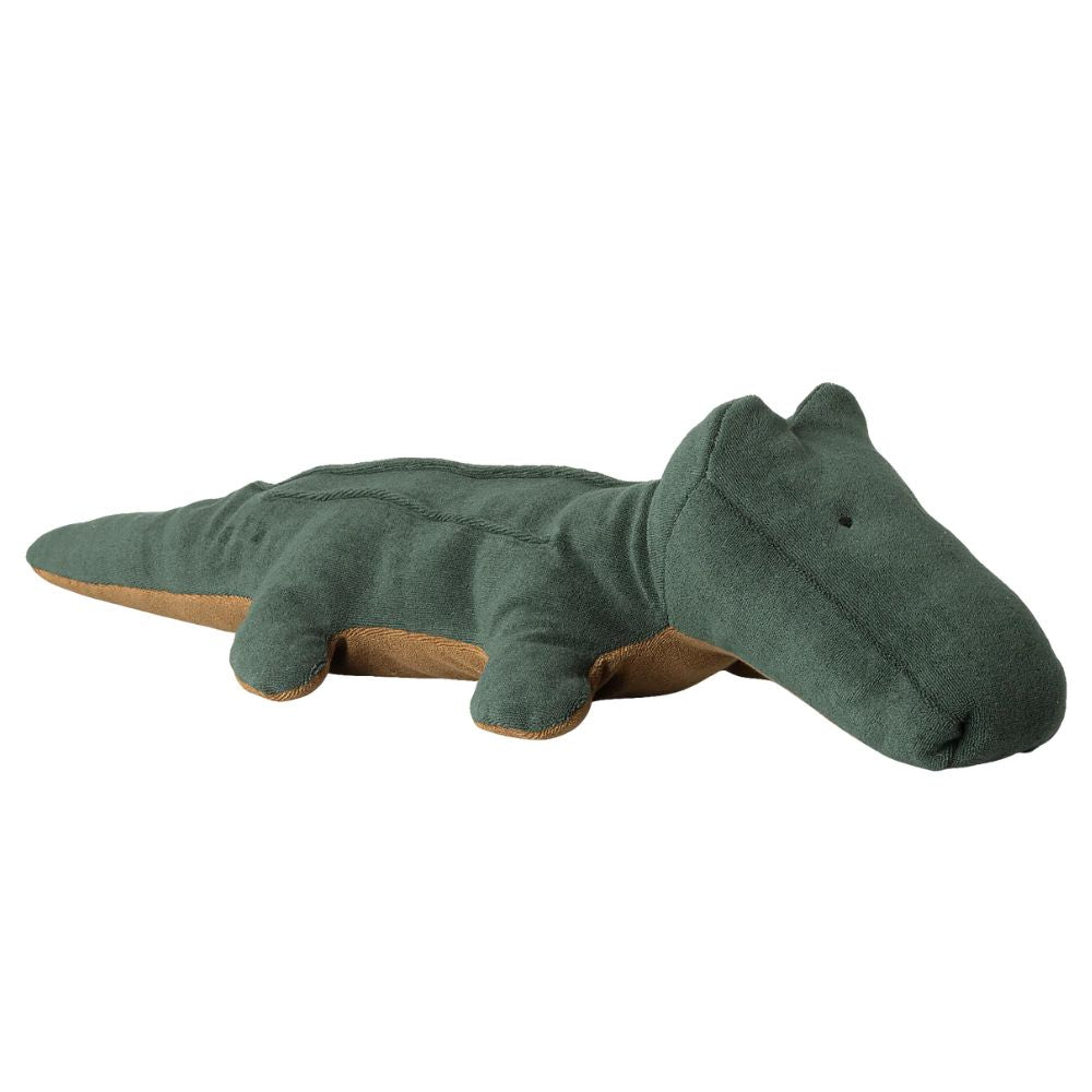 Maileg Safari Friends, Crocodile, Big- Forest Green