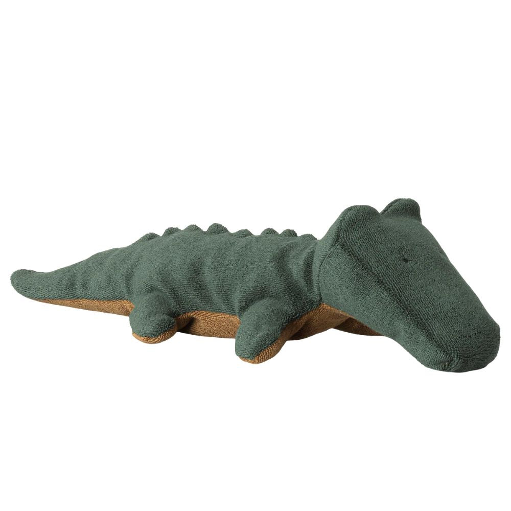 Maileg Safari Friends, Crocodile, Small- Forest Green