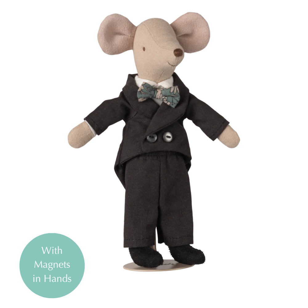 Maileg Wedding Mice Couple in Box, Mum and Dad