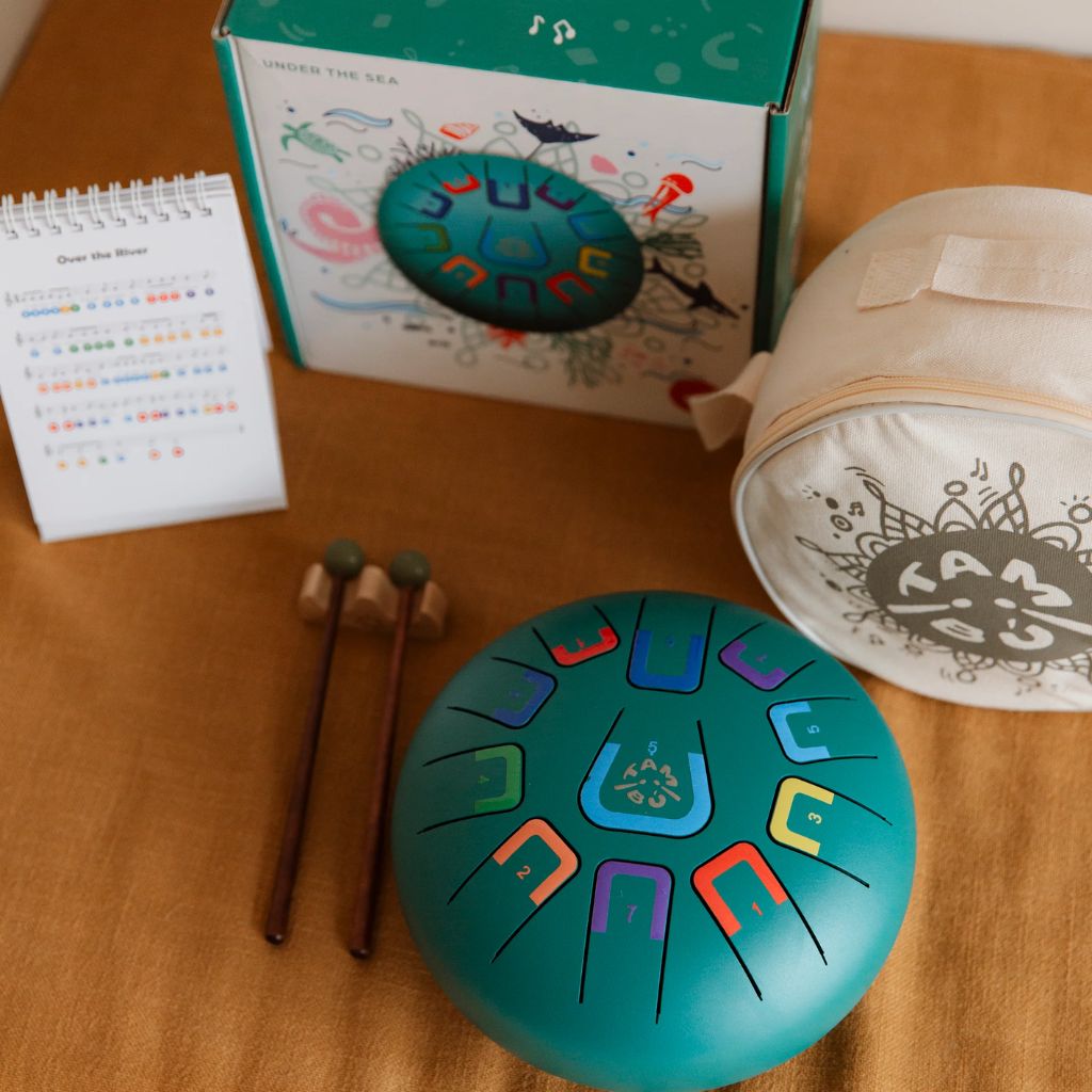 Tambu 11 Tones 8" Tongue Drum Under the Sea