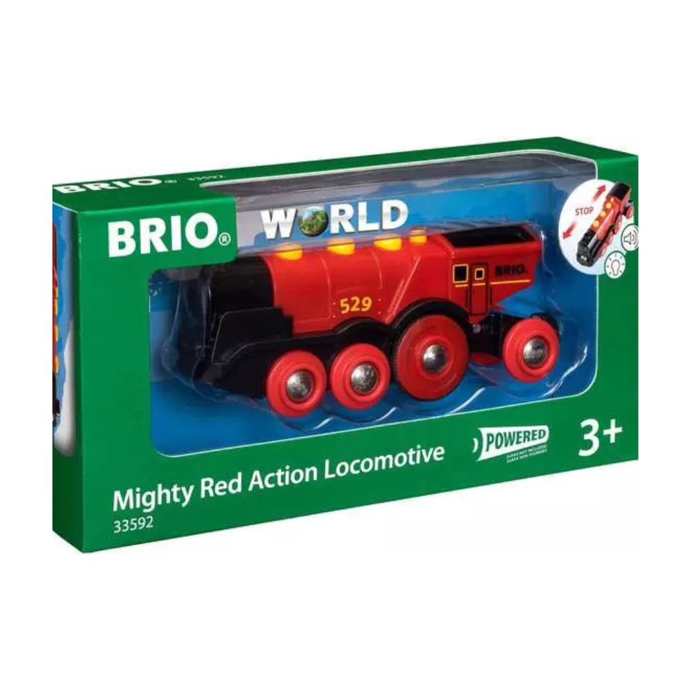 Brio Mighty Red Locomotive