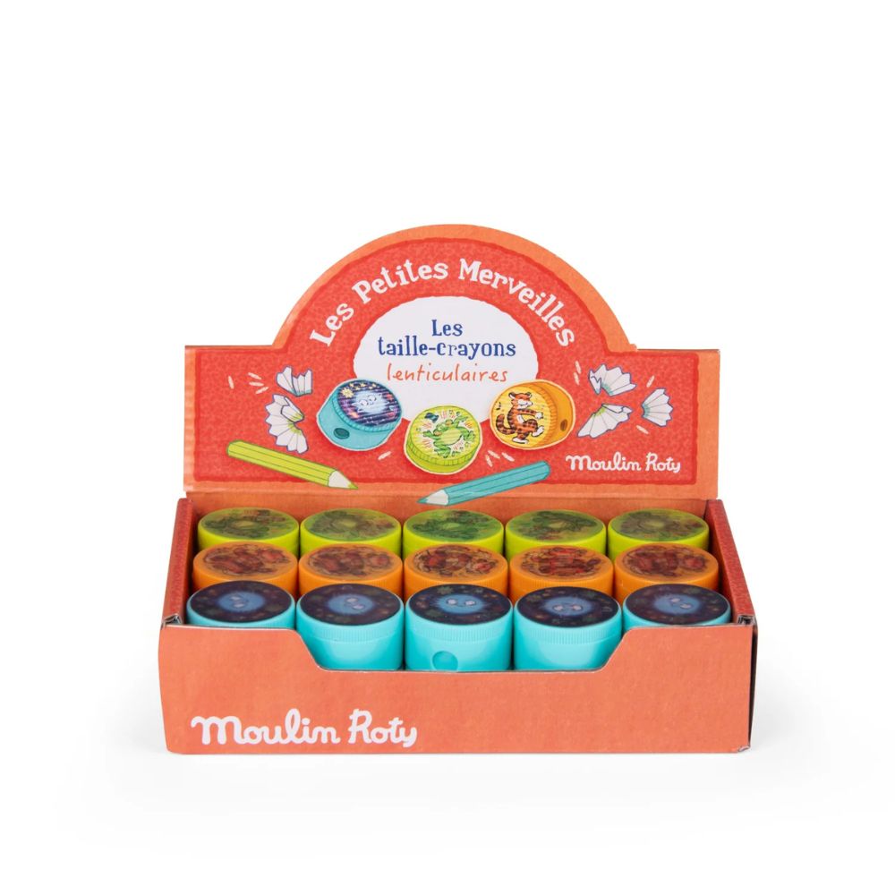 Moulin Roty Petites Merveilles - Lenticular Pencil Sharpener