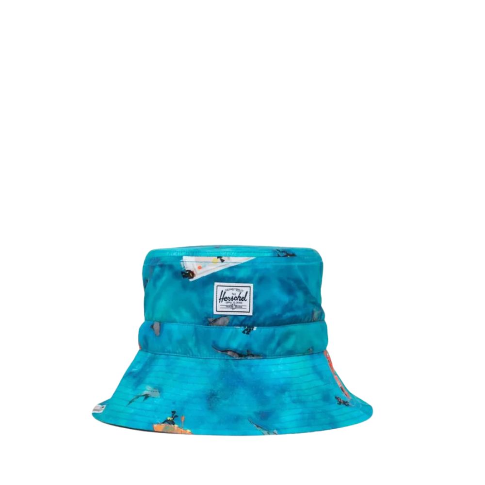 Herschel Toddler Beach UV Bucket Hat 2-4 Years Scuba Divers