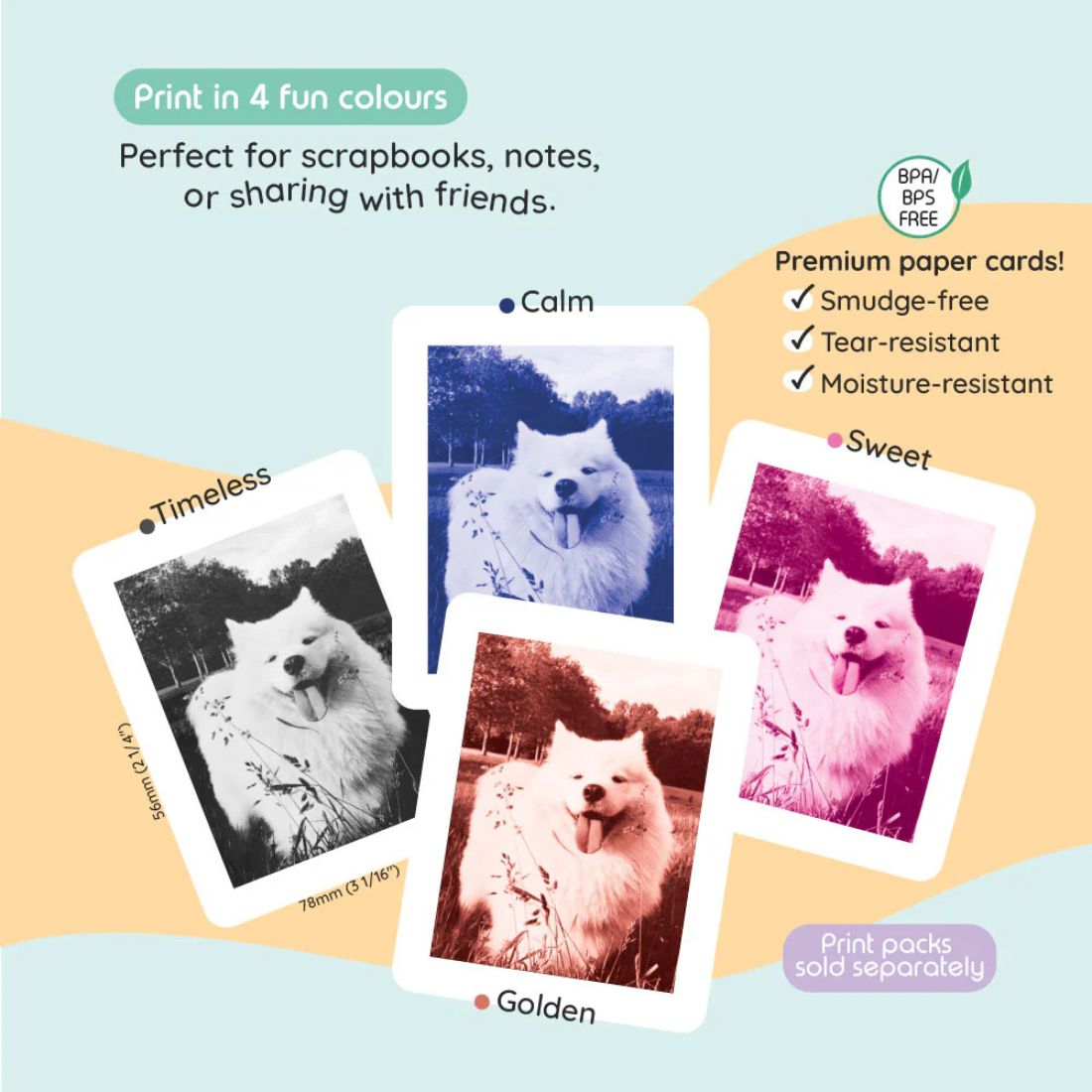 Kiimento Print Pro Camera- Mint