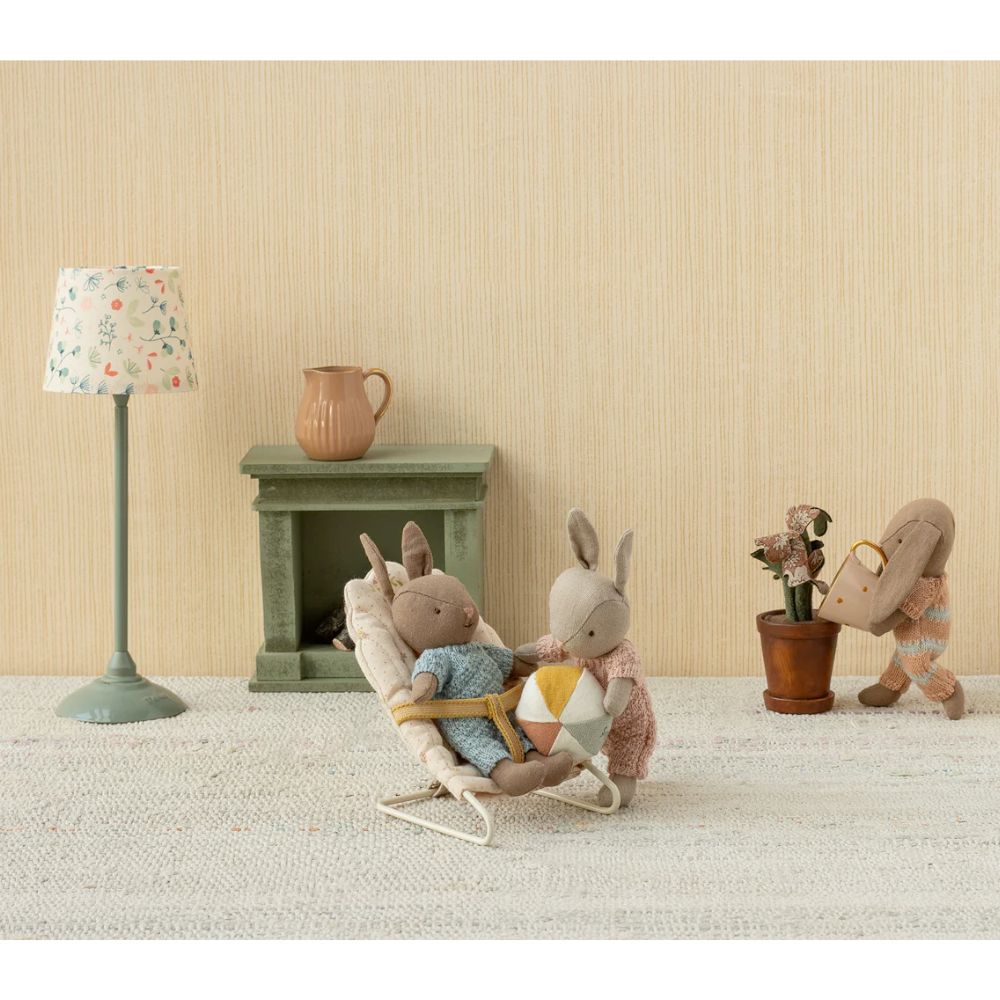 Maileg Rabbit set, Micro - Sand - Rose