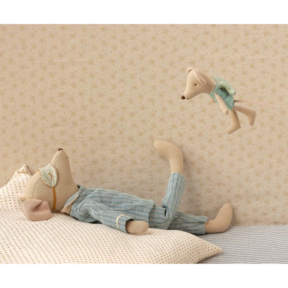 Maileg Fairy mouse, Little - Mint