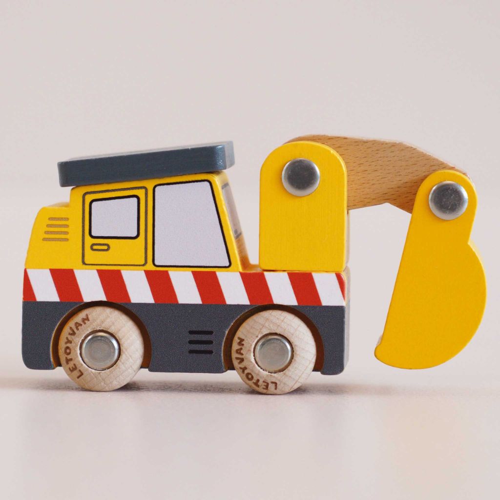 Le Toy Van Eddie Wood Excavator