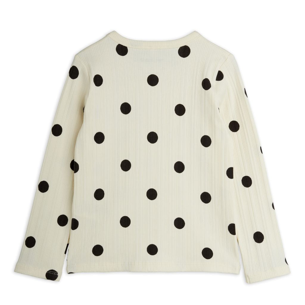 Mini Rodini Dots Dog Ls Tee