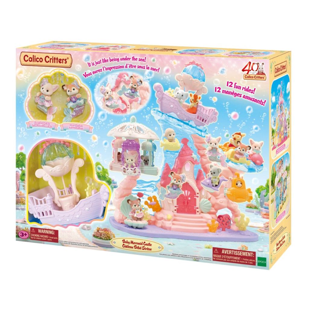 Calico Critters Baby Mermaid Castle