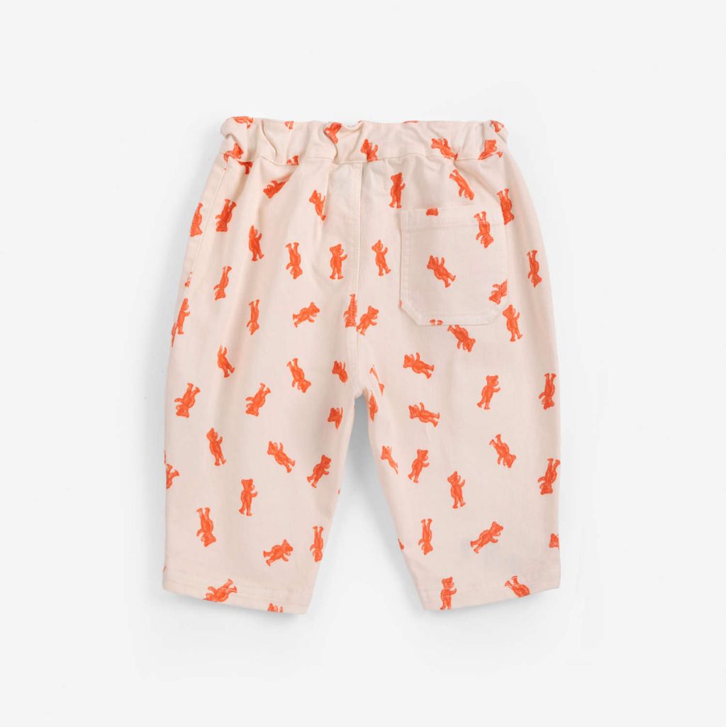 Bobo Choses Softpaw Monster All over Denim Pants