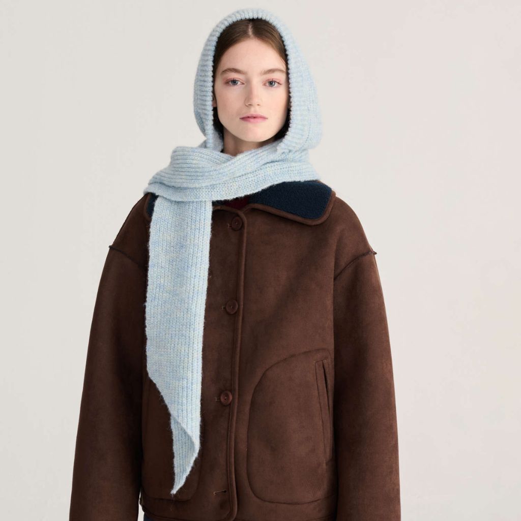 Bobo Choses Knitted Hooded Scarf