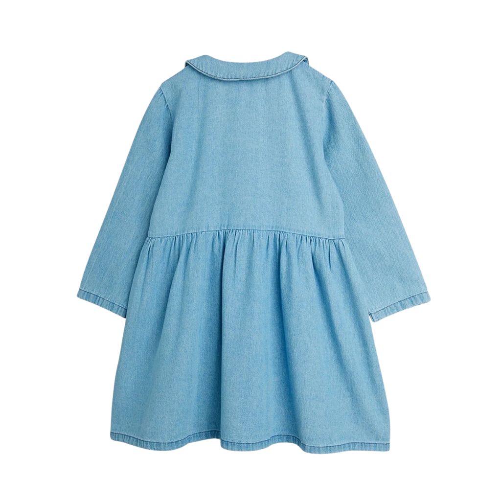 Mini Rodini LW Denim Rabbit Sp Woven Dress