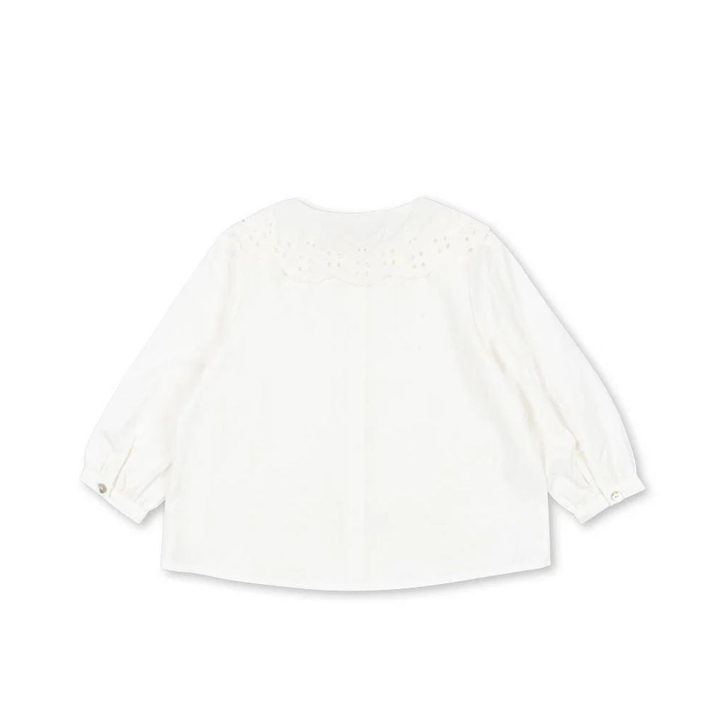 Konges Sløjd Rilo Collar Shirt Optic White