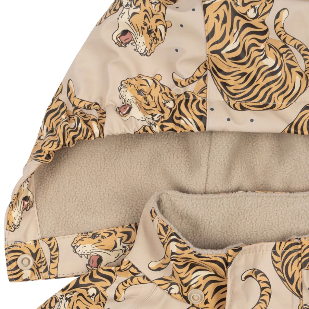 Konges Sløjd Rainy Palme Rain Jacket Panthera Beige